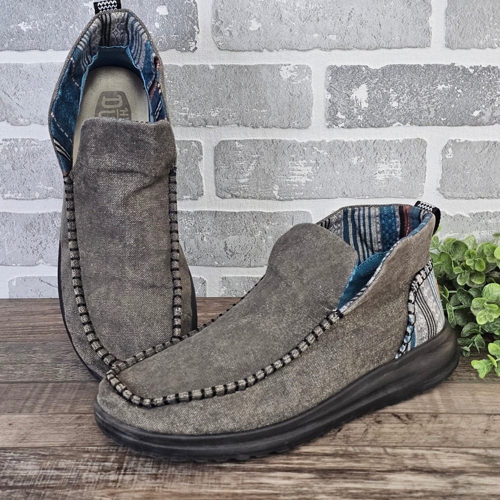 HEYDUDE Denny Crafted‎ Women's Aztec Ankle Booties Size 12 40209-060